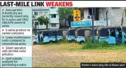 Kochi Metro's Electric Feeder Autos Rust Away Amid Maintenance Dispute
