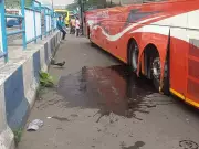 Kolkata Bus Cleaner Crushed to Death in Salt Lake Hydraulic Malfunction