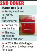 Kolkata Sees Two Life-Saving Organ Donations in Three Days, Boosting Hope for Patients