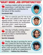 Kolkata's First-Time Voters Eagerly Await Historic Ballot Casting Experience