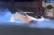 Lamborghini Drifting Stunt in Bengaluru Traced to Underworld Figure's Son Ricky Rai