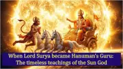 Lord Surya and Hanuman: The Sun God's Role in Shaping a Divine Warrior
