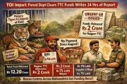 Maharashtra Releases Funds for Wildlife Centers After Meat Supply Threat to Nagpur Tigers
