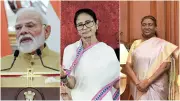 Mamata Banerjee Counters BJP Attack with Photo of PM Modi Seated While President Murmu Stands