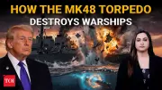 Mark-48 Torpedo: US Weapon That Delivered 'Quiet Death' To Iranian Frigate IRIS Dena