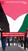 Massive Anti-War Protests Erupt Outside U.S. Embassy in Kuala Lumpur Over Iran Conflict