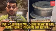 Mumbai Man Pays Rs 4,200 Excess Baggage to Carry Hyderabad Biryani Home