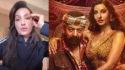 Nora Fatehi Breaks Silence on Sarke Chunar Controversy and Photo with Sanjay Dutt
