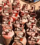 Police Bust Illegal Gas Godown in Jaitapur Village, Seize Cylinders and Acid