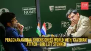 Praggnanandhaa's Caveman Attack Stuns Giri in Candidates Chess Thriller