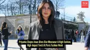 Priyanka Chopra Stuns in Dior Menswear at Paris Fashion Week 2026-2027