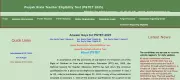PSTET 2026 Provisional Answer Key Released by Punjab School Education Board