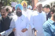 Punjab Opposition Leaders Detained in Chandigarh Protest Over Warehousing Officer's Death