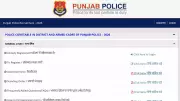 Punjab Police Announces 3,297 Constable Vacancies for 2026 Recruitment Drive