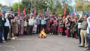 Punjab Teachers Protest at DAC Against Mandatory TET, Criticize AAP Government