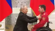 Putin Kneels in Tribute to Paralympic Champion Ivan Golubkov, Video Goes Viral