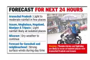 Rain Ends Dry Spell in Northeast India, IMD Warns of Rising Temperatures