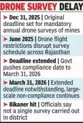 Rajasthan's Mandatory Drone Mine Surveys Delayed Despite Extended Deadline