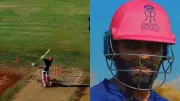 Ravindra Jadeja's Power-Hitting Display in Rajasthan Royals Debut Training Session