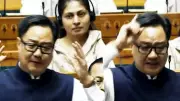 Rijiju Slams Opposition Over Parliament Disruptions on West Asia Debate