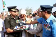 Rohtak Bids Farewell to IAF Hero Squadron Leader Anuj Vashisht with Full Military Honors