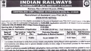 RRB Issues Indicative Notification for 11,127 Assistant Loco Pilot Posts Under CEN 01/2026