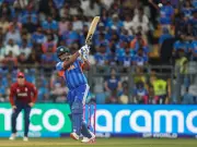 Samson and Kishan Shatter Records with India's Highest T20 WC Knockout Partnership