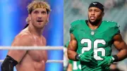 Saquon Barkley Questions Logan Paul's Ankle Braces in Viral Flag Football Moment