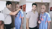 Shivam Dube Presents T20 World Cup Medal to Father in Touching Tribute