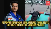 Shubhanshu Shukla's Emotional Return to NDA: A Full-Circle Journey of Nostalgia