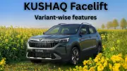 Skoda Kushaq Facelift Launched in India: Prices Start at Rs 10.69 Lakh