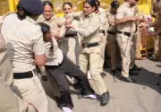 Students Protest Against NEP-2020 in Mohali, Police Use Mild Force to Disperse Rally