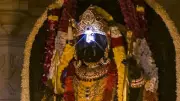 Surya Tilak Ceremony Illuminates Ram Lalla Idol in Ayodhya on Ram Navami