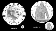 Trump to Grace Gold Coin for US 250th Independence Anniversary