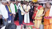 Union Minister Mandaviya Inaugurates Indoor Sports Complex in Karnataka's Mandya