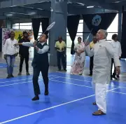 Union Ministers Inaugurate Rs 50 Crore Sports Complex in Dharwad, Highlight Career Opportunities