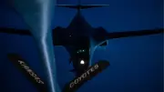 US B-1B Lancer 'BONE' Bomber Deployed in Middle East Operation Epic Fury