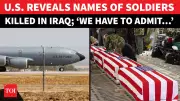 US Identifies Six Fallen Soldiers In KC-135 Tanker Crash Over Iraq Amid Iran Tensions