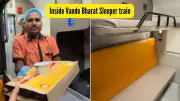 Vande Bharat Sleeper Train Becomes Internet Sensation with Flight-Like Experience