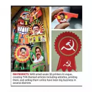 Vijay's TVK Dominates Election Merchandise Market in Tamil Nadu