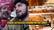 Viral Video: Uninvited Student Crashes Wedding for Food, Groom's Kind Response Wins Hearts