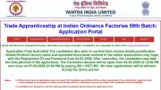 Yantra India Sets March 3 Deadline for 3,979 Apprentice Posts in 2026 Drive
