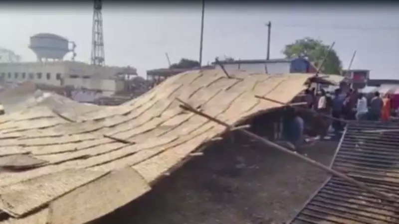 10 Injured as Temple Pandal Collapses in Telangana's Jagtial, Devotees Decry Arrangements