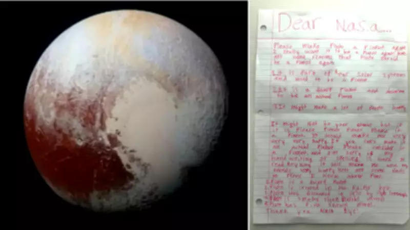 10-Year-Old's Heartfelt Plea to NASA: 'Please Make Pluto a Planet Again'