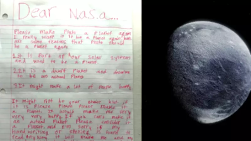 10-Year-Old's Letter to NASA Reignites Pluto Planet Debate