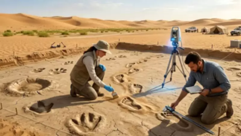 120,000-Year-Old Human Footprints Found in Saudi Arabia's Nefud Desert
