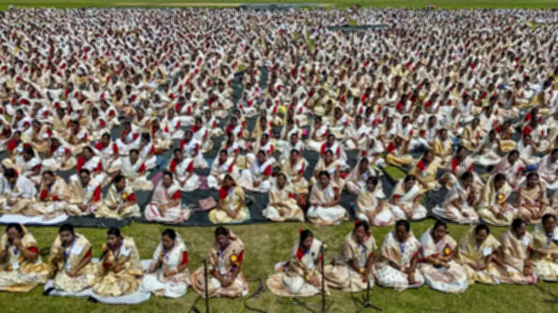 15,999 Women Unite in Assam to Revive Traditional Wedding Songs in Historic Event