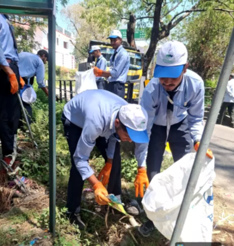 160 kg Waste Collected in Palampur Cleanliness Drive on Earth Day