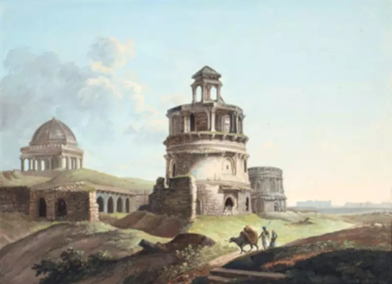 19th Century British and Indian Landscape Paintings Exhibition Showcases Colonial Era Art