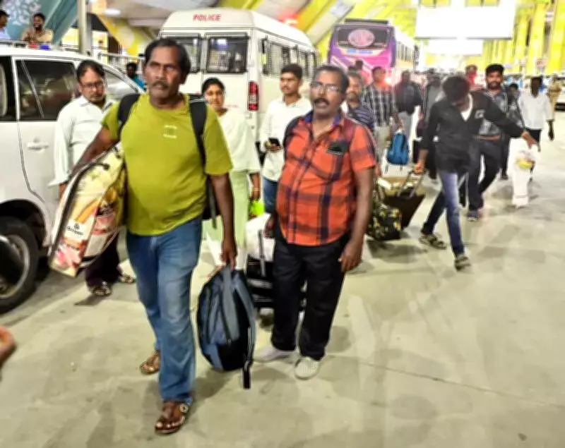 348 Stranded Indians Evacuated from War-Torn Iran, Arrive Safely in Chennai